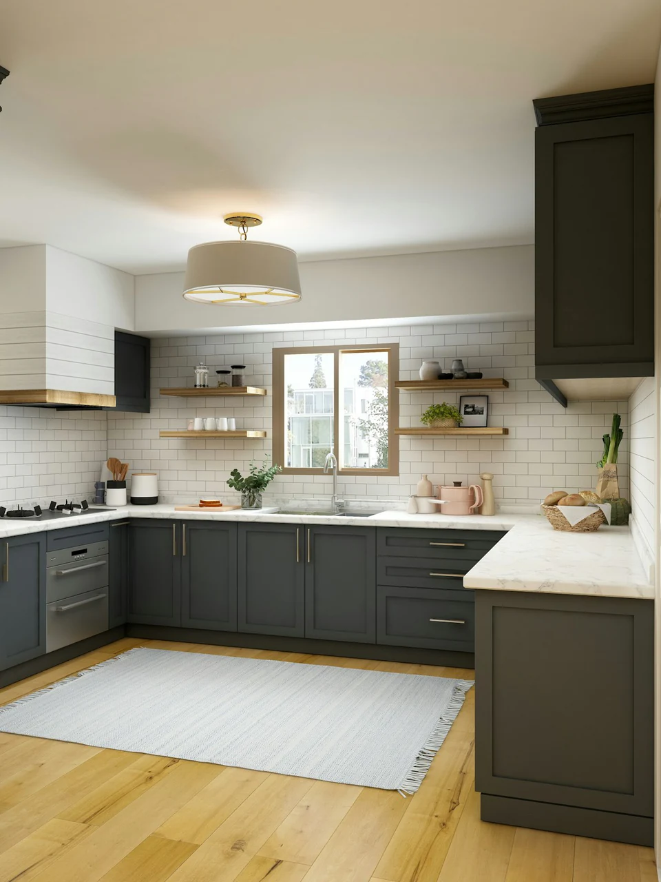 Bright modern kitchen